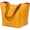 sqlp Grande borsa da lavoro da donna, borsa a secchiello grande