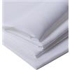 IPEA Tessuto Fodera Bianco - 200 cm x 150 cm - MADE IN ITALY - Tessuto al Metro per Cucito, Abbigliamento, Fodere, Giacche, Pantaloni, Gonne, Arredamento, Cuscini - Stoffa per Cucire e Foderare