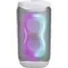 JBL PartyBox 130 Speaker Bianco IPX4, Woofer 5.2" e Batteria Integrata