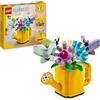 LEGO Creator 3 in 1 Innaffiatoio con Fiori Finti, Giochi per Bambini e Bambine d