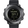 NORTH EDGE Apache-D Orologio da Apnea da Uomo, Display Positivo, Cinturino in Silicone, Computer da Apnea con Profondimetro fino a 50 m, Bussola, Altimetro, Barometro, Ricaricabile