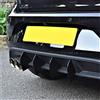 3D Cabin Staffa compatibile con Volkswagen Polo GTI Diffusore Posteriore 4 Fin (2015-2017)