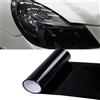 Kacepar Pellicola per oscurare i fari dell'auto, KACEPAR Vinyl Wrap Auto Pellicola protettiva per il faro posteriore Fendinebbia finestra, luce impermeabile Decal Sticker, nero scuro - 30cm x 180cm