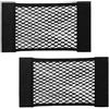 EINESIN Rete Portaoggetti Tasca Organizer, Rete Baule Auto per Car Sedile Groceries, Tasca Telo Protettivo Mesh Net per Universale per SUV, Truck di Auto (55x25cm（2 pezzi）)