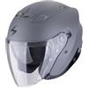 Generico Scorpion Exo Z1 Casco JET in fibra grigio cemento opaco