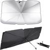 ADUYHCZ Ombrello Parasole, per Fiat 124 Spider I 2016-2025 Parasole Parabrezza Auto Anteriore Protezione Solare Interna e Calore, Schermo Pieghevole,A 125CM*65CM