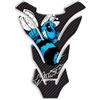 Degona Paraserbatoio Tank Pad Adesivo Resinato 3D Protezione Serbatoio compatibile con moto HONDA HORNET blu
