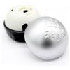 XuYingBhd Per Fiat 500 500c 2012 2013 Car Styling Nero Argento 5 6 Marce Pomello Del Cambio Per Auto Copri Pomello Leva Cambio Auto(Silver 6 Speed)