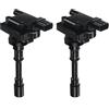 Frankberg 2x Bobina di accensione bobina di accensione 099700-048 | Compatibile con: Space Star DG_A,Colt V CJ_ CP_,Lancer VII Station Wagon CS_W,Lancer VII CS_A