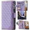 Rnrieyta Miagon per Oppo A78 5G Crossbody Cerniera Custodia,Portafoglio Borsa Borsetta con Spallina Slot per Schede Tasca Magnetico PU Pelle Flip Collo Cordino Cover