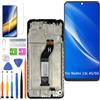 HLYGZX Display Schermo per Redmi 13c 4G 23100RN82L 23106RN0DA con Cornice | con kit di riparazione，IPS LCD，HD Display,Sostituire lo schermo,per Modello:23108RN04Y 2311DRN14I 23124RN87G 23124RN87I