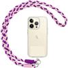 Votvloay Cordino per Cellulare Telefono Universale,Adatto a Tutti Gli Smartphone, Rimovibile Cordino da Collo Nylon Catena Collana Tracolla con Toppa di Fissaggio