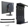 FAZXFAZ Staffa di montaggio in metallo per Lenovo ThinkCentre Tiny M73 M93 M6600Q M710Q M910X M720Q M730Q M920x P340 P350 P360 M70Q M80Q M90Q Piccolo Host Rack Integrare Back Hanging Wall Hang Mini mainframe