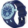 TOPsic Cinturino Compatibile con Swatch Royal Pop, Cinturino Integrato con Custodia Protettiva Cinturino per Orologio