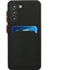 Rnrieyta Miagon Opaco Portafoglio Custodia per Samsung Galaxy S24,Slot Card Holder Porta Carte Cover Protettiva in Silicone Sottile Morbido AntiGraffio Case,Nero