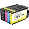 Generico 937 937XL Cartuccia d'inchiostro compatibile for HP, OfficeJet Pro 9110B 9120B 9130B 9720 9730 9110e 9120e 9130e 9720e 9730e Sostituzione della stampante