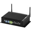 ESIMOER Mini PC Industriale Fanless PC Core i7 10510U, Dual HD+DP Triplo Display Mini Computer Win 11 Pro, 32GB RAM 512GB SSD, 2 RJ45 LAN 2 RS232 COM 6 USB GPIO WiFi BT