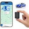 WINNES Mini localizzatore GPS per auto 4G con scheda SIM, localizzazione in tempo reale tramite app, antifurto GPS per auto, bambini e anziani, durata della batteria fino a 60 giorni, ABO richiesto