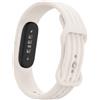 GIOPUEY Cinturini Compatibile con Google Fitbit Air, Morbido Silicone Cinturino [Resistente all'Usura] [Traspirante] - Beige