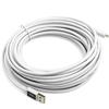 System-S - Cavo Micro USB da 13 m, Colore: Bianco