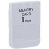 Xevtrak Scheda di memoria di gioco ad alta velocità 1 MB, Scheda di memoria di gioco compatibile con PS1, 1 MB di memoria ad alta velocità per console retrò, accessorio durevole per un uso regolare