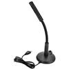 Oumij1 Microfono da Tavolo per Computer - Microfono per Conferenza USB - Microfono per Riunioni Omnidirezionale - Plug And Play - per Registrazione, Chat Online, Giochi