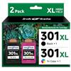 INK E-SALE 301XL Cartucce Multipack di ricambio per HP 301 -Nero Colore | 301XL Compatibile per HP Envy 4500 5530 4504 4502 DeskJet 2540 1510 1000 1050 2050 2544 3050 1010 2549 OfficeJet 2620 4630