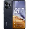 realme 14T 8+ 256 GB Telefono 5G, Dual SIM, Chipset 5G Dimensity 6300, Batteria da 5260 mAh, Display eSport AMOLED da 6,67 a 120 Hz, IP69, NFC, Nero Ossidiana
