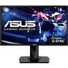 ASUS VG248QG Monitor Gaming 24", FullHD (1920x1080), 165Hz (overcloccabile), Tempo di Risposta 0.5ms, G-SYNC, Adaptive Sync, Flicker Free, Riduzione Luce Blu, Funzione GamePlus, Regolabile, Nero