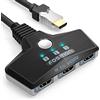 Fosmon Switch HDMI 4K 60Hz Commutatore HDMI 3 Porte Auto HDR HDCP 2.2