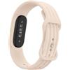 GIOPUEY Cinturini Compatibile con Google Fitbit Air, Morbido Silicone Cinturino [Resistente all'Usura] [Traspirante] - Flesh Pink