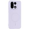 GIOPUEY Cover per OnePlus 15, Magnetica Custodia Compatibile con MagSafe, Morbido TPU Silicone Custodia, Resistente all'Usura - Purple