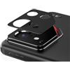 MGUEIAO Pellicola Fotocamera Compatibile con ASUS ROG Phone 9 Pro, 2-Pezzi Cava in Lega di Alluminio Protezione della Lente, Senza Alterare la Qualità dell'Immagine - Nero