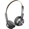 iKF R1 Cuffie Wireless Retrò, Bluetooth Headphones On Ear, Vintage Design Anni '80, 60 Ore Di Riproduzione,Stereo HiFi Microfono Incorporato, Connessione Doppia, EQ Modalità di Suono(oro nero)