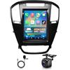 Hodozzy 4GB+64GB Android Autoradio per Opel Insignia Buick Regal 2009-2013 Carplay Android Auto Wireless, 9,7 Pollici Touch Screen Auto Stereo 2 Din GPS WiFi, Bluetooth DSP, FM/RDS Radio+Retrocamera