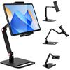 BORDRISE Supporto Monitor Scrivania e Rialzo PC Portatile, Braccio 360° in Alluminio