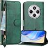 Rnrieyta Miagon Cerniera Portafoglio Cover per Xiaomi Redmi 14C 4G,Magnetica Custodia Protettiva Libro con Porta Carte Flip Caso con Cinturino da Polso Cinghia