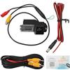 GNXfixt Telecamera posteriore 1080P 170 gradi grandangolare di parcheggio per Polo V 6R Golf 6 VI MK4 MK5 MK6 EOS impermeabile