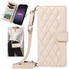 Rnrieyta Miagon per Samsung Galaxy A53 5G Cover con Cordino,Flip Portafoglio Rombico Custodia PU Pelle Porta Carte Magnetico Libro Cinturino Cover con Laccio