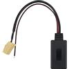 Akozon Cavo di Ingresso AUX Bluetooth, Akozon Adattatore per Radio Stereo Senza Fili per Auto Cavo AUX IN Bluetooth per Smart ForTwo 451 2007‑