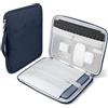 TiMOVO Custodia Laptop 13,3-14 per MacBook Neo/Air/Pro, Blu Notte