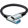 BLITEZZ Adattatore Lightning a USB, Lightning a USB Adattatori per iPhone 14 13 12 11 Pro Max 8 7/iPad, [Certificato MFi] IOS OTG Adattatore da Camera Supporta Lettore di Schede, Mouse, Tastiera, Hub,U Disk