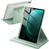 JETech Custodia Girevole per Galaxy Tab S10+/S9 FE+/S9+ 12,4, Verde Menta