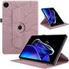 TEDTIKJT Custodia per Honor Pad 10 12.1 Pollice 2025 Custodia Pelle PU Flip 360°Multi Angolo Ruotabile Supporto Protezione Tablet Case per Honor Pad 10 Cover,Oro Rosa Albero