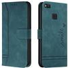Bravoday Cover per Huawei P9 Lite / G9 Lite/Honor 8 Smart, Flip Custodia in Pelle PU Portafoglio Custodia per Huawei P9 Lite / G9 Lite/Honor 8 Smart, con Slot per Schede, Verde