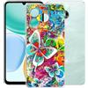 KJYFOANI per Honor X5c Plus (6.74) Custodia, Trasparente Morbido Silicone Protettiva Case, Ultra Sottile Anti-Graffio TPU Bumper Cover per - Libertà colorata