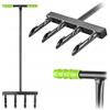 KADAX Aeratore manuale per tubi KADAX da 36 cm, forchette con punte, sabbiatura per prato
