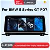 XONRICH AI Voice 12.3 "Wireless CarPlay Android 14 sistema multimediale per auto per BMW serie 5 GT F07 2009-2016 Autoradio navigazione GPS DSP
