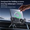 YESPLEASE Supporto per caricabatterie wireless per auto Schermo pieghevole Ricarica rapida per Samsung Galaxy Z Fold 6 5 4 S24 Ultra iPhone 16 15 14 Pro Supporto per telefono