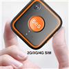 REACHFAR Localizzatore GPS 4G per Bambini o Anziani, Impermeabile IP67, SOS, Fotocamera V28C, Allarme di Emergenza, Monitoraggio GPS, Frequenza Cardiaca, Pressione Sanguigna